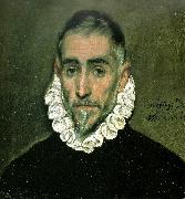 El Greco an unknown man oil painting